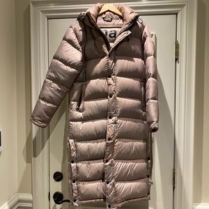 Aritzia Super Puff Long - blush pink